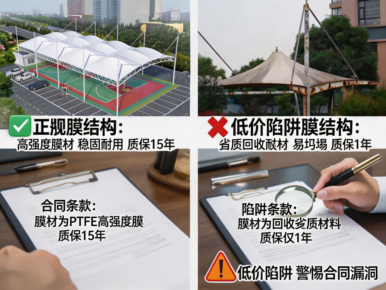 膜结构公司资质审查要点